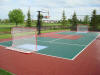 Nick Schultz court - Edmonton Oilers defenceman, Calgary, AB