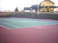 Full size tennis court in Bearspaw, AB