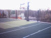 Jarome Iginla's backyard Sport Court